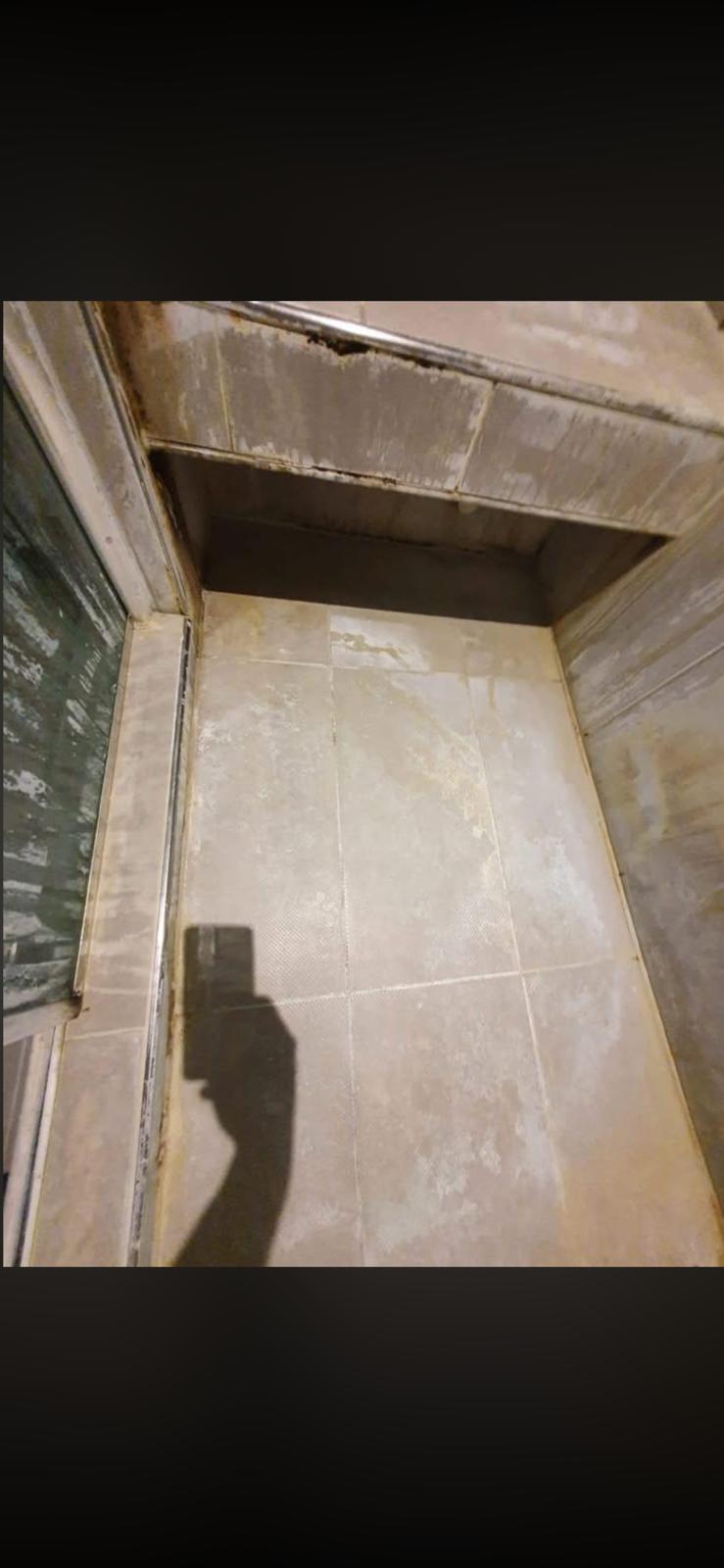 Bathroom before cleaning — angle 5