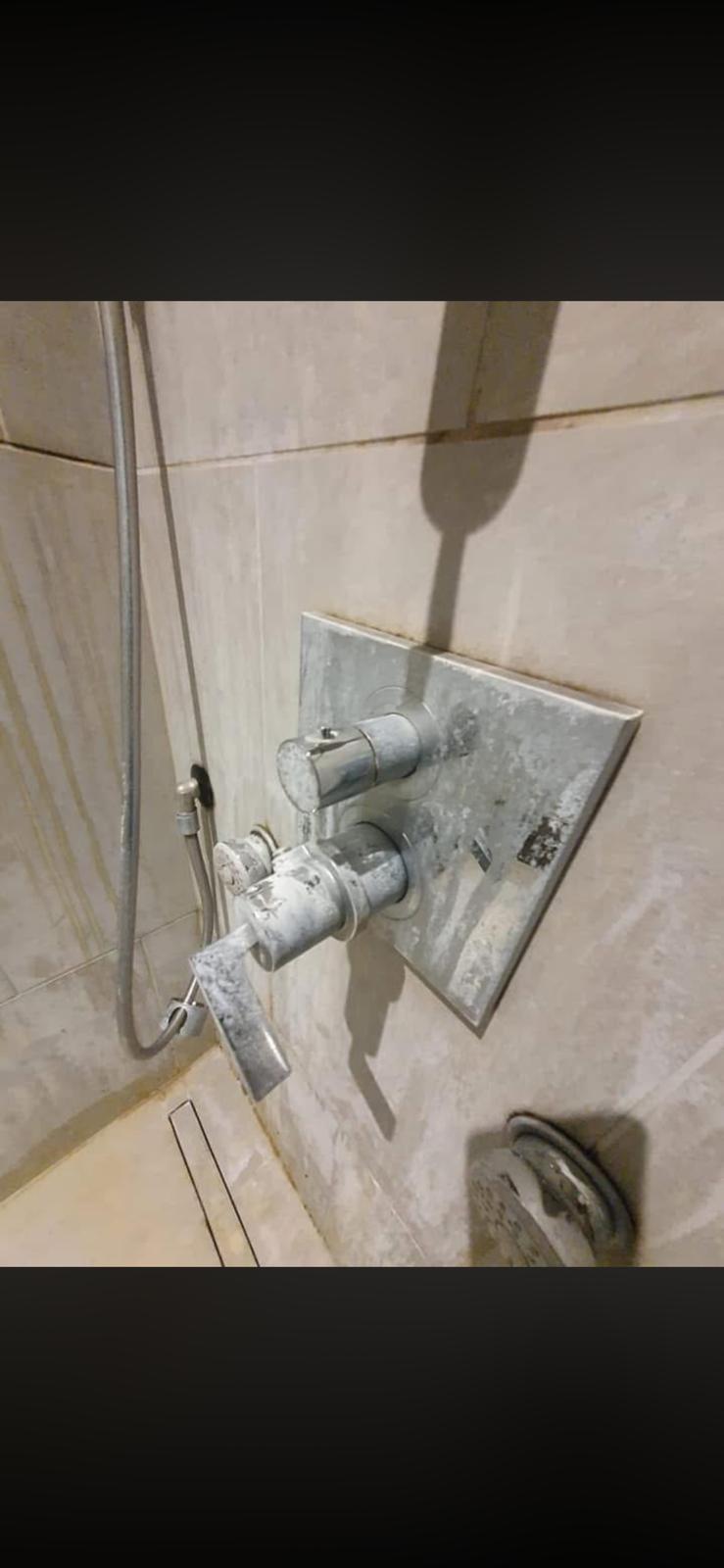 Bathroom before cleaning — angle 6